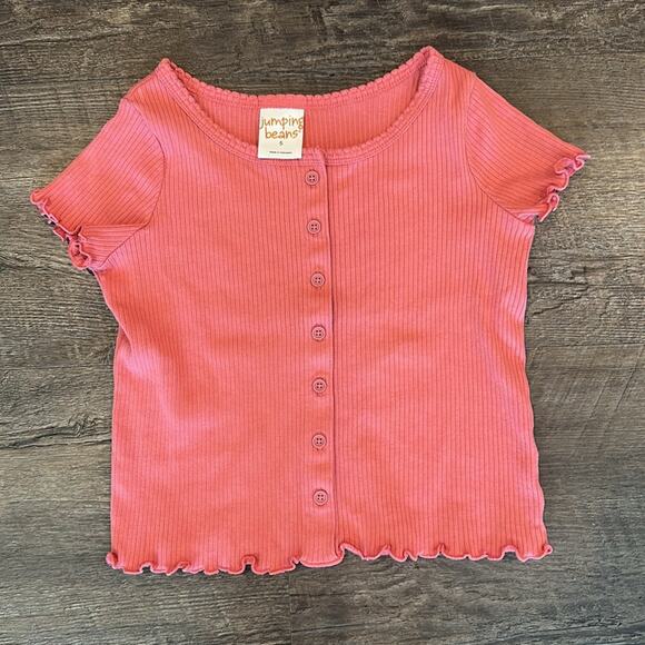 Jumping Beans Toddler size 5 BUNDLE (3) Ribbed Short Sleeve Tops - Picture 5 of 9